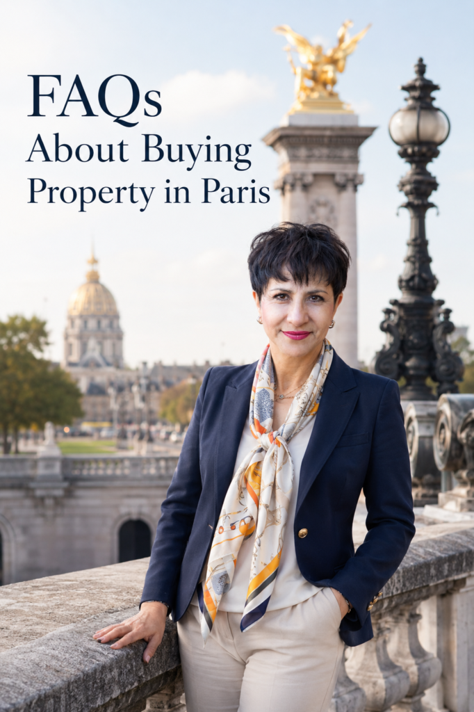 Frequently asked questions about buying luxury property and apartments in Paris France