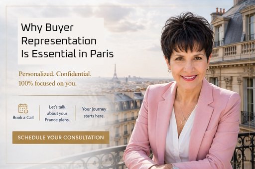 Independent buyer representation in Paris for international property buyers