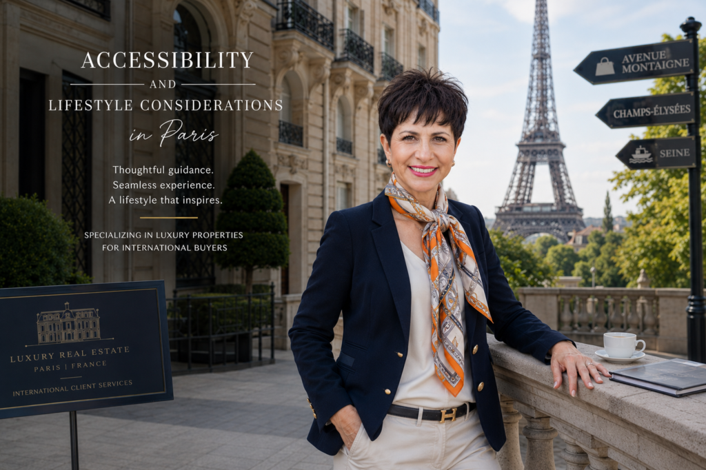 Paris public transport metro accessibility and lifestyle for property buyers