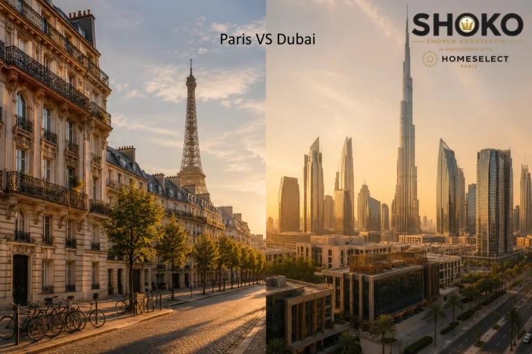 مقارنة بين عقارات باريس ودبي وأبوظبي للمستثمرين الخليجيين