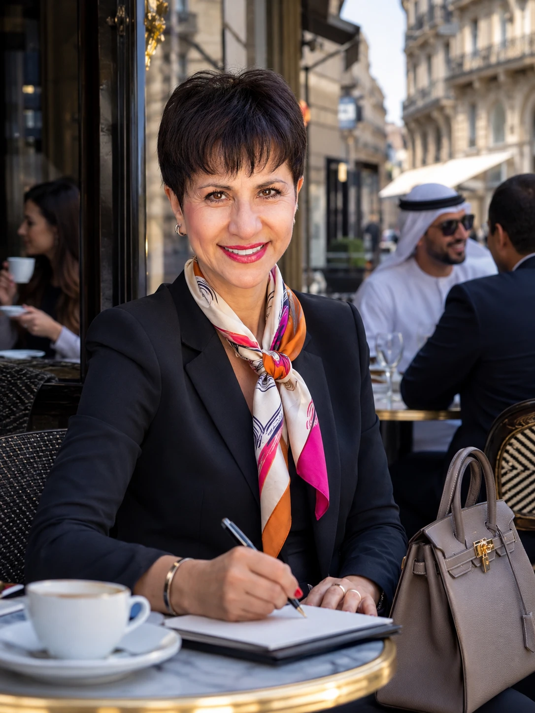 شوكو مستشارة شراء عقاري متخصصة في فرنسا صورة شخصية لشوكو مستشارة شراء عقاري للمشترين العرب في فرنسا