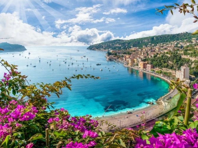 Sought of French neighborhood lifestyle scene representing daily life beyond the property in France